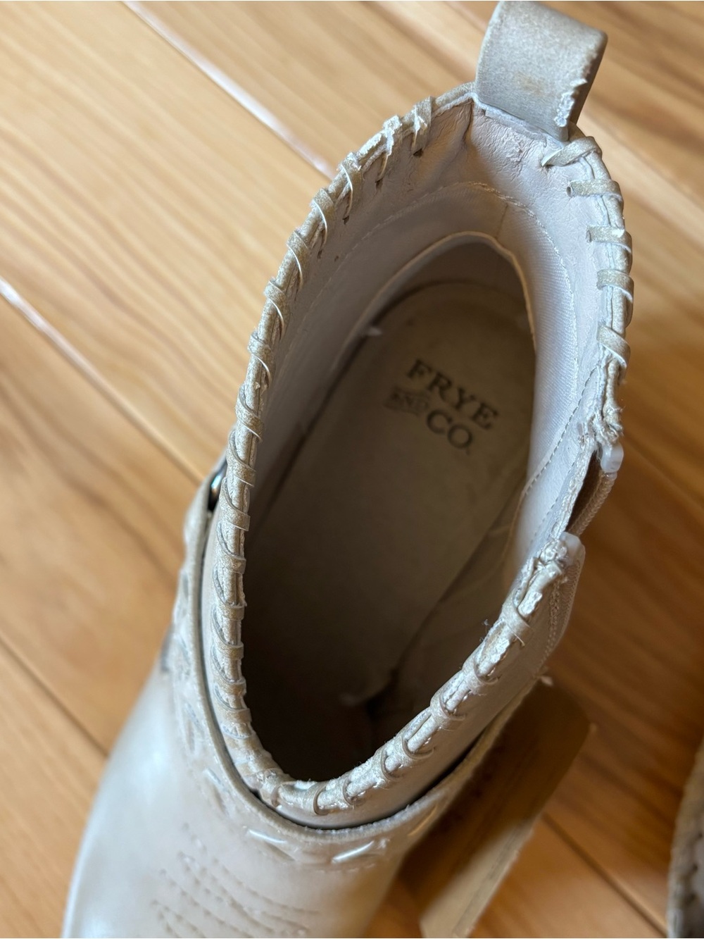 NEW Frye & Co Palma Western Harness Stacked Heel Ankle Boots - Picture 10 of 13